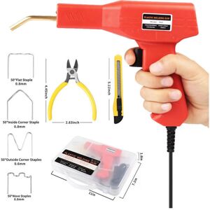 SNQ Hot stapler for plastic repair - 400 staples - Bumper and body repair - Plastic welding gun SNQ Hot stapler for plastic repair - 400 staples - Bumper and body repair - Plastic welding gun