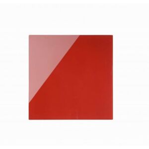 Bi-office - Magnetic Glass Whiteboard Memo Tile 480x480mm Red Bi-office - Magnetic Glass Whiteboard Memo Tile 480x480mm Red