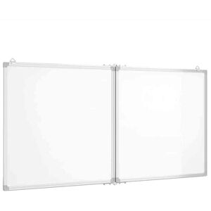 Magnetic Whiteboard Foldable 120x60x1.7 cm Aluminium Vidaxl Magnetic Whiteboard Foldable 120x60x1.7 cm Aluminium Vidaxl