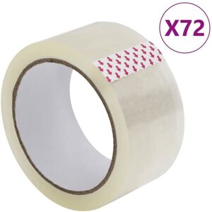 Vidaxl - Packaging Tape 72 pcs Transparent 48 mm x 66 m Vidaxl - Packaging Tape 72 pcs Transparent 48 mm x 66 m
