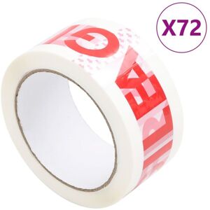Vidaxl - Packaging Tape 72 pcs fragile Printed White 48 mm x 66 m Vidaxl - Packaging Tape 72 pcs fragile Printed White 48 mm x 66 m