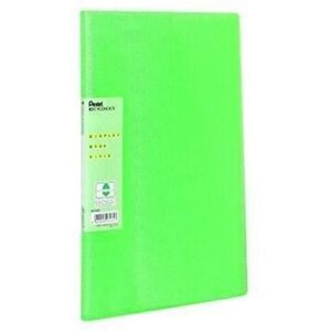 Pentel Pentel Recycology A4 Vivid Display Book 30 Pocket Green (Pack 10) Pentel Pentel Recycology A4 Vivid Display Book 30 Pocket Green (Pack 10)