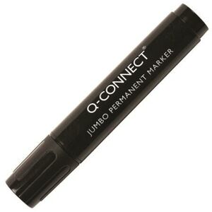 Jumbo Permanent Marker Blk - KF00270 - Q-connect Jumbo Permanent Marker Blk - KF00270 - Q-connect