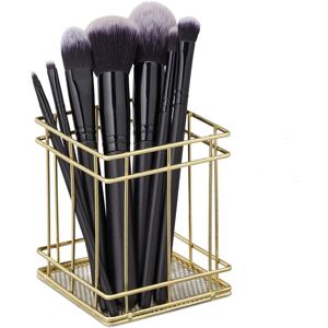 Relaxdays - 5 x Pen Holders Angular, Modern Decorative Design, Makeup Brush Organiser, Wired, Pencil Cup Desk, HxBxT: 10x9x9 cm Relaxdays - 5 x Pen Holders Angular, Modern Decorative Design, Makeup Brush Organiser, Wired, Pencil Cup Desk, HxBxT: 10x9x9 cm