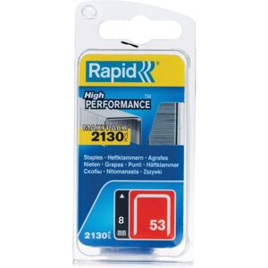 FP - Rapid 5000742 53/8B 8mm Galvanised Staples (Pack 2000) RPD5000742 FP - Rapid 5000742 53/8B 8mm Galvanised Staples (Pack 2000) RPD5000742