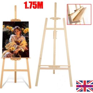 DAYPLUS Studio Easel 1.75m/69 Inch Foldable Wooden A-Frame Painting Painter Drawing Stand Board Art Display Show Easel Artist Sketching Wedding Craft Pine DAYPLUS Studio Easel 1.75m/69 Inch Foldable Wooden A-Frame Painting Painter Drawing Stand Board Art Display Show Easel Artist Sketching Wedding Craft Pine