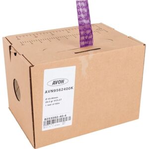 Avon Purple Health & Safety Sleeving - 40-80MM X 50M Reel Avon Purple Health & Safety Sleeving - 40-80MM X 50M Reel