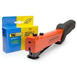 Tacwise - 1262 A54 Hammer Staple Tacker Heavy Duty 2000 x 12mm Staples - 140 T50 Tacwise - 1262 A54 Hammer Staple Tacker Heavy Duty 2000 x 12mm Staples - 140 T50