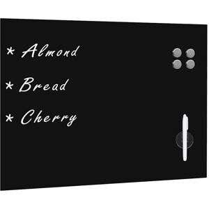 Wall Mounted Magnetic Blackboard Glass 80x60 cm Vidaxl Wall Mounted Magnetic Blackboard Glass 80x60 cm Vidaxl