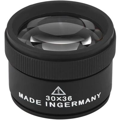 Aougo - 30X36 Professional Jewelry Magnifier Lens Loupes Eyepiece Jeweler Inspection Tool for Stamp and Coins or Collection Aougo - 30X36 Professional Jewelry Magnifier Lens Loupes Eyepiece Jeweler Inspection Tool for Stamp and Coins or Collection