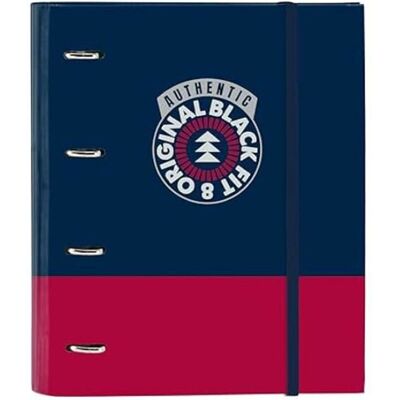 SAFTA 4-ring binder - BlackFit8 - AUTHENTIC - 35 cm - 100 A4 sheets - Navy Blue SAFTA 4-ring binder - BlackFit8 - AUTHENTIC - 35 cm - 100 A4 sheets - Navy Blue