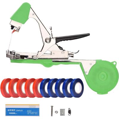 BEIJIYI Grape, Raspberry, and Tomato Pole Attachment, Including Strips, Staples, and Replacement Blades (Green) BEIJIYI Grape, Raspberry, and Tomato Pole Attachment, Including Strips, Staples, and Replacement Blades (Green)