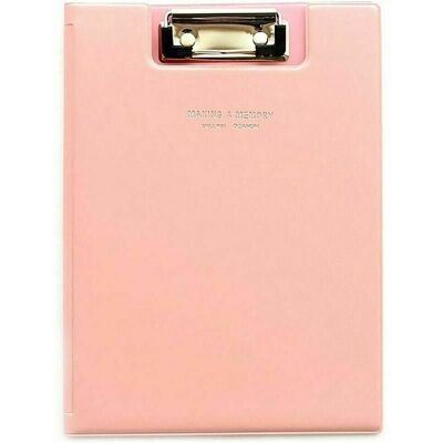 SIOKS Paperweight Binder With Lid, Document Holder, File Organizer, A5 Writing Board, Pink Size - Fei Yu SIOKS Paperweight Binder With Lid, Document Holder, File Organizer, A5 Writing Board, Pink Size - Fei Yu
