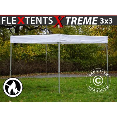 DANCOVER Portable Pop-up Tent White 3x3m - Pop-up Tent DANCOVER Portable Pop-up Tent White 3x3m - Pop-up Tent