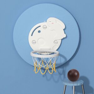 Livingandhome - White Kids Sport Toys Basketball Hoop