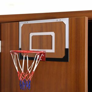 Costway - Mini Basketball Hoop Over-The-Door Basketball Backboard Indoor Outdoor Exercise
