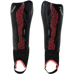 Precision - Origin.0 Shin & Ankle Guards Black/Red Large - Black/Red