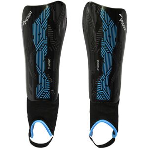 Precision - Origin.0 Shin & Ankle Guards Black/Cyan Medium - Black/Cyan