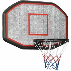 BERKFIELD HOME Royalton Basketball Backboard Black 109x71x3 cm Polyethene