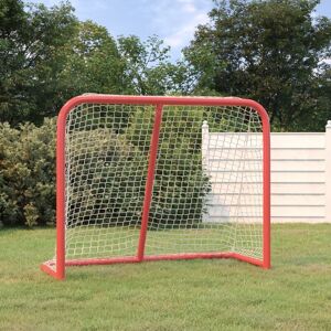 Berkfield Home - Royalton Hockey Goal Red and White 183x71x122 cm Polyester