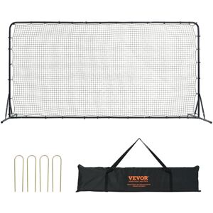 VEVOR Soccer Rebounder Net, 12x6FT Iron Soccer Training Equipment, Sports Football Training Gift with Portable Bag, Volleyball Rebounder Wall Perfect for