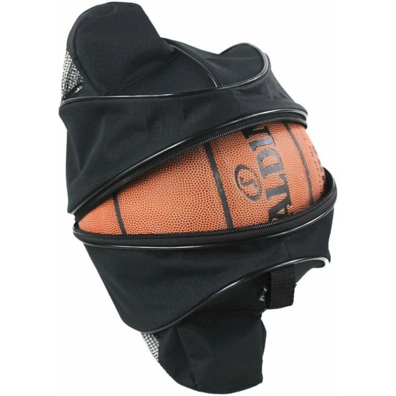 LANGRAY Shoulder Bags, Training Bags Sports Equipment Accessories for Sports Basketball Tennis Volleyball Gym, Black