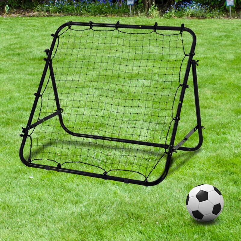 Supernic Rebounder Net Practise Football Training Net Soccer Kickback Target Goal Pro for Children Kids Play Teaching Equipment Adjustable Portable