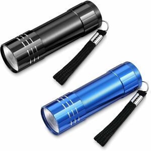 Hoopzi - 2 Pieces Mini Pocket Torch Ultra Bright led Flashlight 4 Inch Waterproof Torch Light Small Mini Flashlight Pen for Camping, Outdoor,