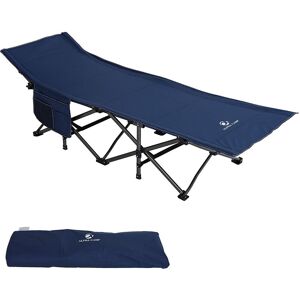 Alpha Camp - Camping Folding Bed, Heavy Duty Sturdy Camp Beds for Adults, Oversized Sleeping Cot Supports 280kg Folding Steel Frame Portable with