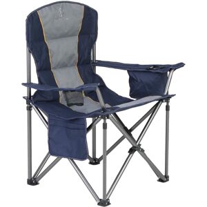 Alpha Camp - Camping Folding Chair, Portable Oversized Camp Chairs, Foldable Fishing Outdoor Chair with Cup Holder and Cooler Bag for Adults- Heavy