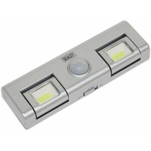 Loops - Auto Light with pir Sensor - 1W cob led - On / Off Switch - Battery Powered