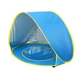 Beach Tent uv Protection Upf 50+ Baby Pool Removable Bottom Waterproof Camping Cover Denuotop
