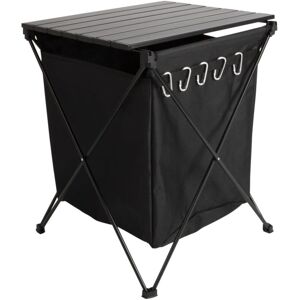 Camping Side Table Arion 50x50x60 cm Aluminium Bo-camp Black