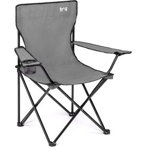 Trail Outdoor Leisure - Folding Camping Chair - Grey - Grey