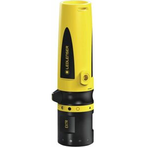 Led Lenser - Atex Zone 0 led Rechargeable Hand Held Torch (EX7R) - Black/Yellow