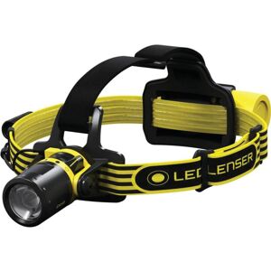 Atex Zone 0 led Rechargeable Head Torch (EXH8R) - Black/Yellow - Led Lenser