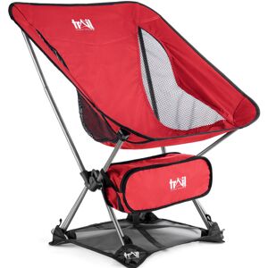 Trail Outdoor Leisure - Hawk Lightweight Folding Chair - Red