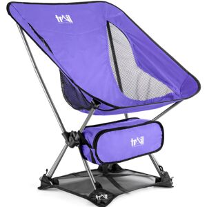 Trail Outdoor Leisure - Hawk Lightweight Folding Chair - Purple