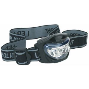 Head Torch 3W smd & 2 Red led 3 x aaa Cell with Auto-Sensor HT03LED - Sealey