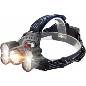 Langray - Head torch - Head light [Upgrade Version] Rechargeable headlamp, with Light Senor Mode Super Bright led Head Lamp, Hands-free flashlight