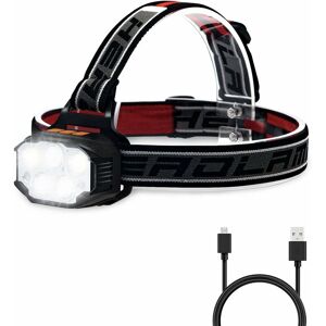 Héloise - led Headlamp Motion Sensor Rechargeable Headlights 7 Modes Ultra Bright Headlamp 950LM Lightweight Waterproof Flashlight Head Red Light