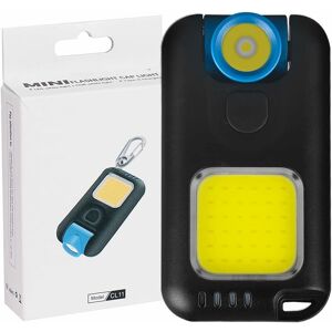 HÉLOISE Led Headlamp Safety Light with Clip for Sports Outdoor Child Running Camping, 6 Modes usb Rechargeable, Clip-on Light that Can be Attached to