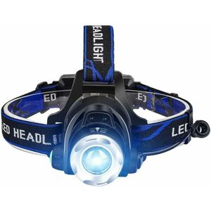 HOOPZI Led Headlamp, usb Rechargeable Powerful led Headlamp 3 Lighting Modes, Zoomable, Adjustable, Lightweight for Running, Walking, Camping