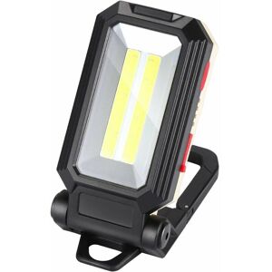 HOOPZI LED Work Light Camping Light Rechargeable LED Floodlight Rechargeable Work Light Lamp Workshop COB Torch Flashlight with Magnetic Base for Garage,