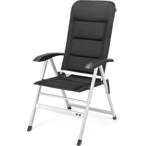 Trail Outdoor Leisure - Luxury Reclining Camping Chair - Black