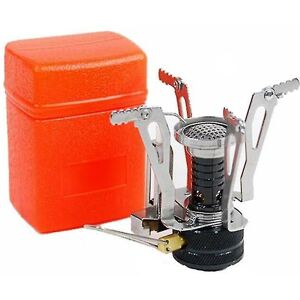 Woosien - Mini Cam Stoves Folding Outdoor Portable Furnace Ing Picnic Split Stoves Er Burners New Arrival Yellow