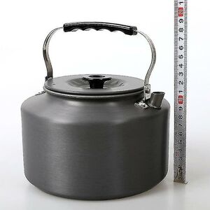 WOOSIEN Outdoor 2l Tea Picnic Lar Portable Teapot Maker Alloy Cam Equipment Stove Accessories