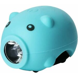 HOOPZI Pig-shaped Bicycle Headlamp, Child-safe Silicone led Light, Head Lights,Bicycle Horn Light,4 Colors Optional