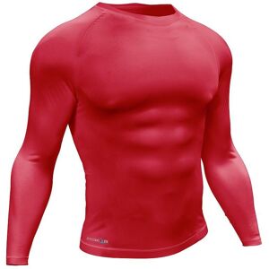Precision Essential Baselayer Long Sleeve Shirt Adult Red XSmall 32-34 - Red