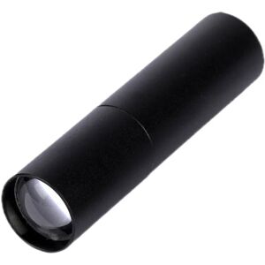 HÉLOISE Rechargeable LED Flashlight Portable Strong Light USB Rechargeable Flashlights (Black)